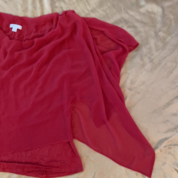 Sheer flutter top - Picture 2 of 5